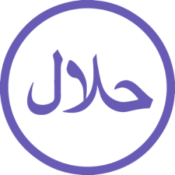 An icon representing Halal