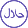An icon representing Halal