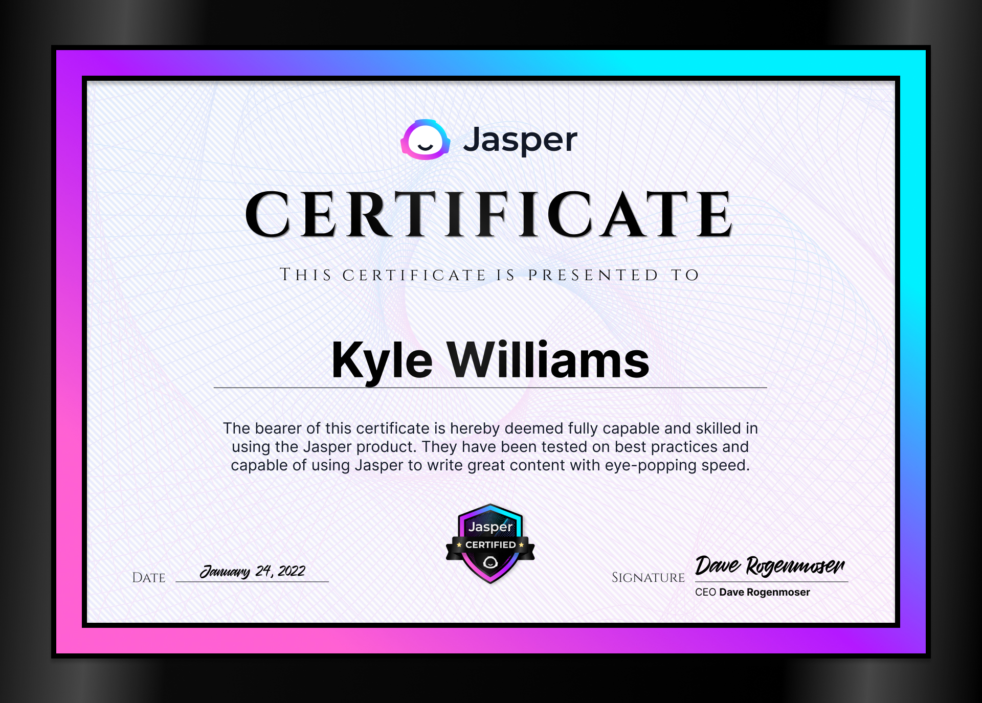 Kyle-Jasper-Certificate
