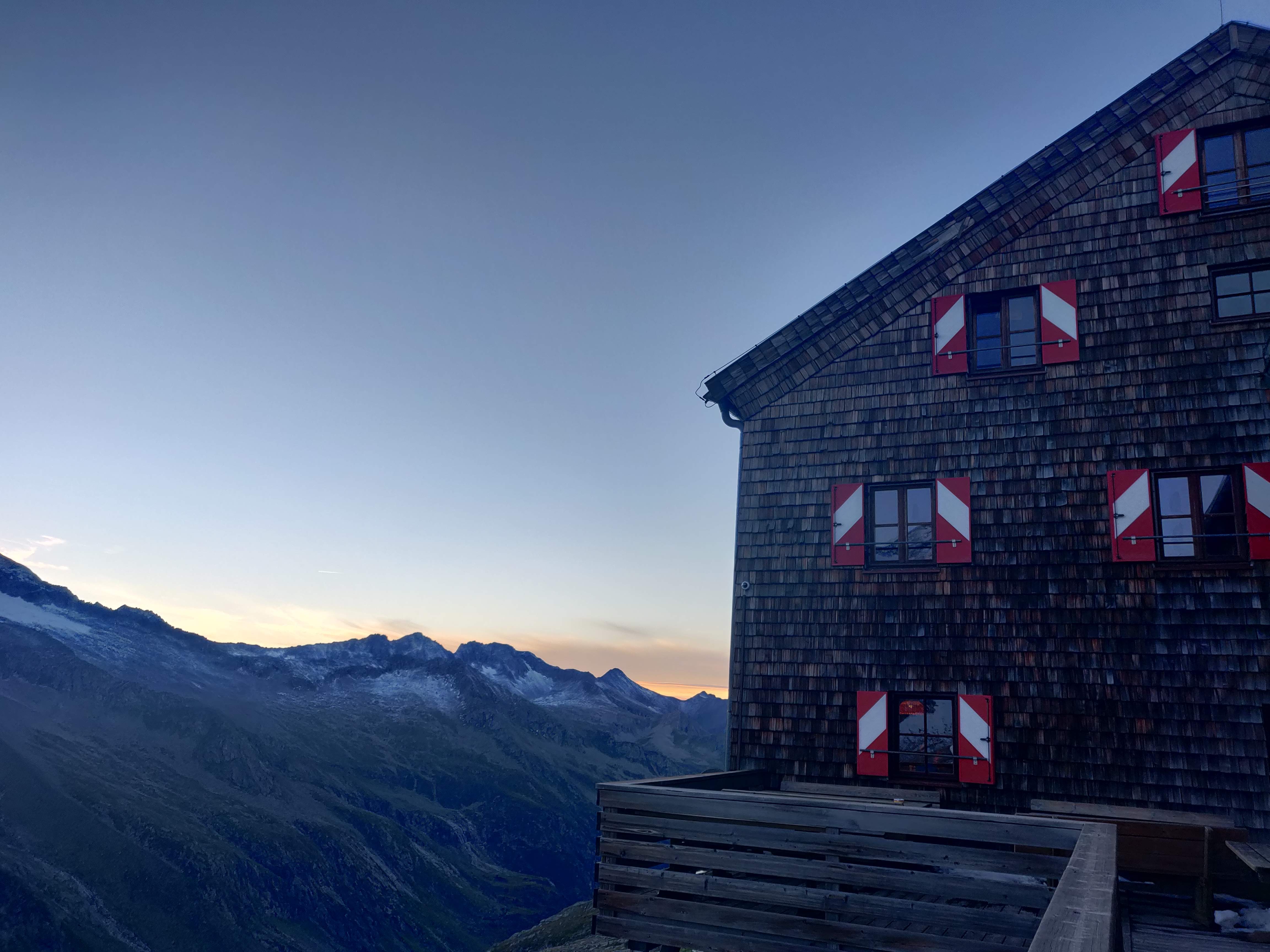 Auf der Kürsingerhütte