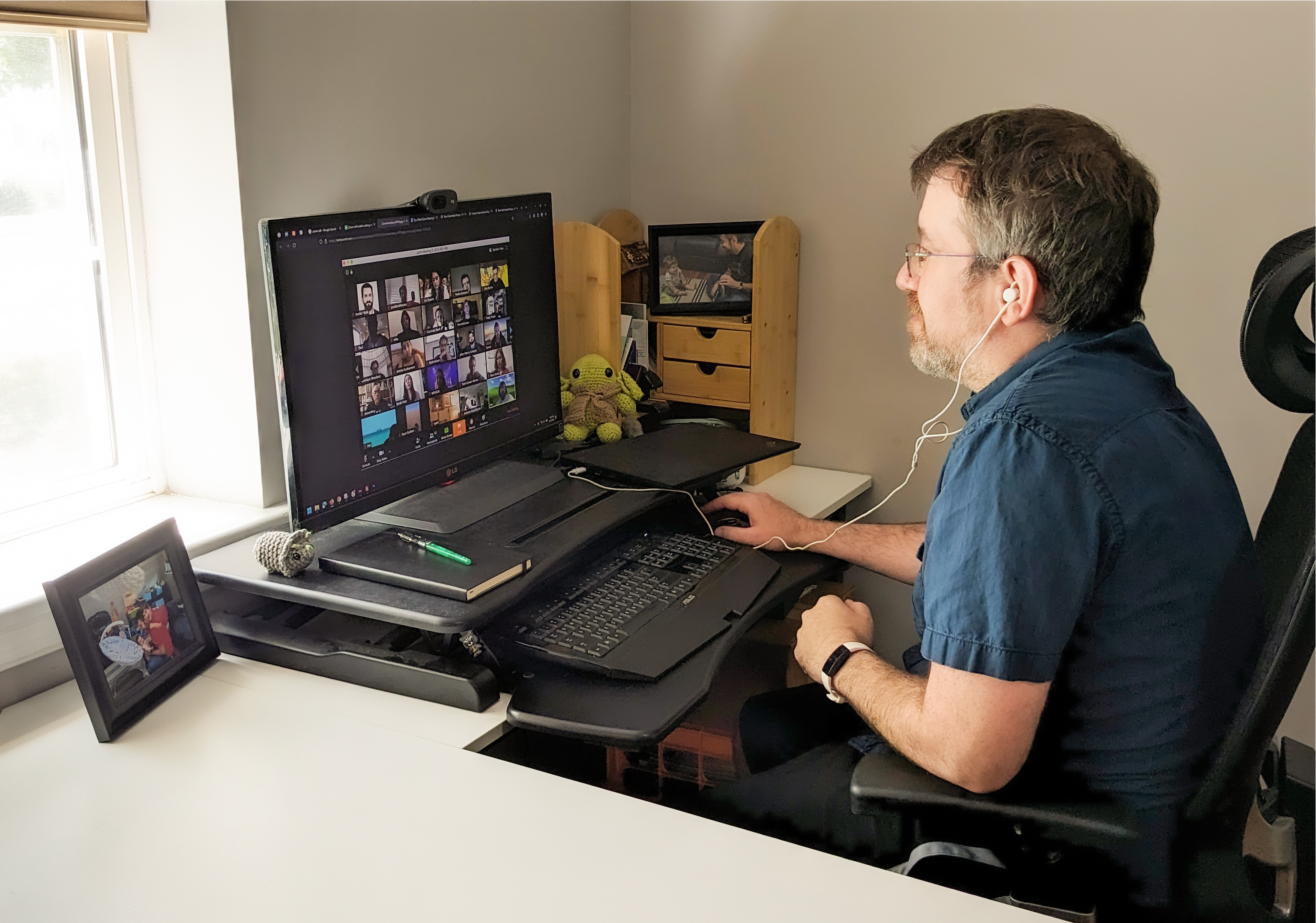 Culture: Matt at desk