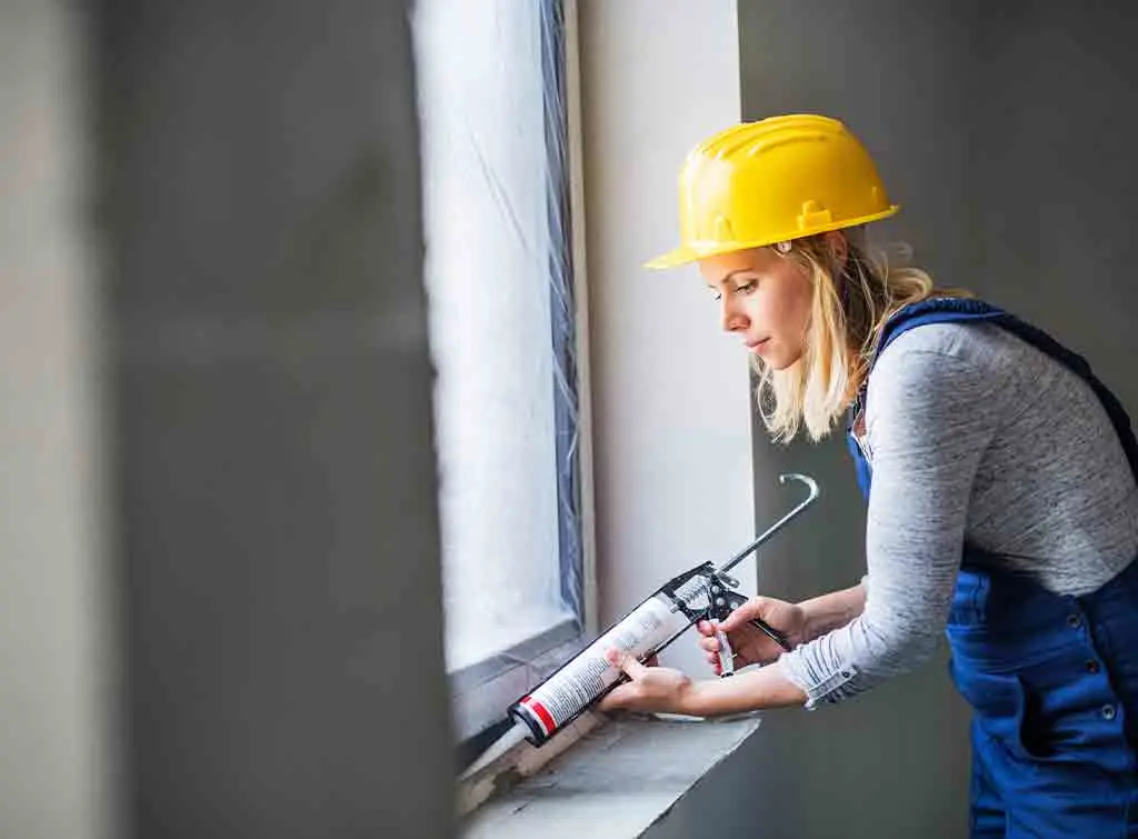 sealing windows to help save energy