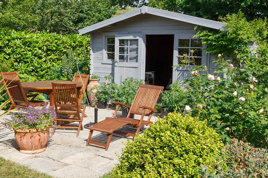 Outdoor shed