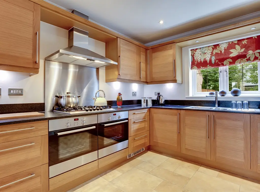 how to plan for kitchen door wrapping