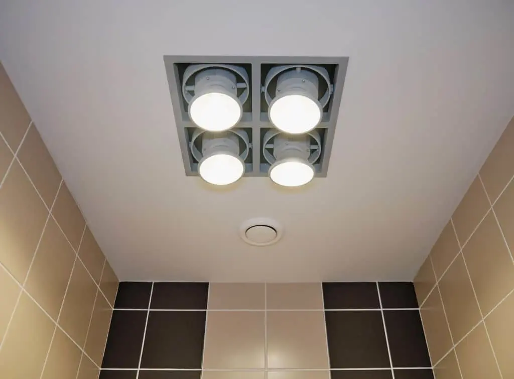 Flushmount lighting for bathroom