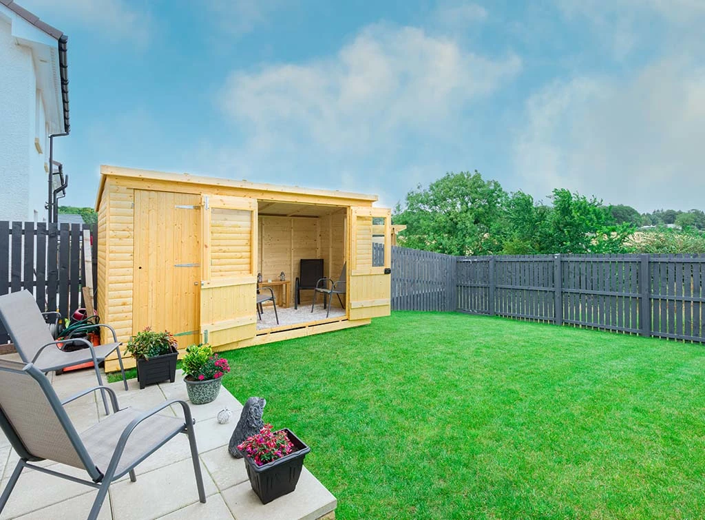 garden room for shelter ideas