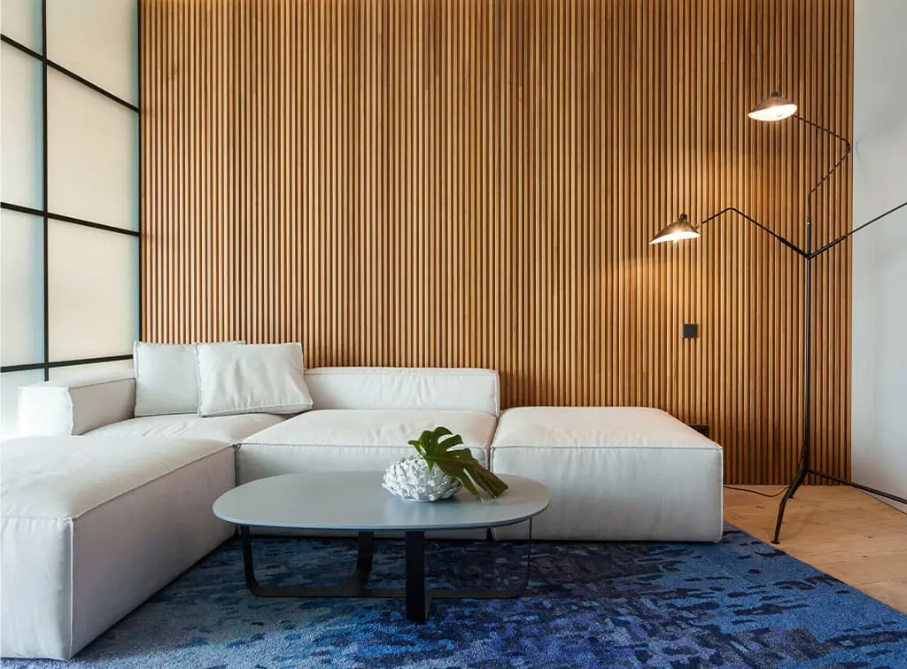 MDF panelling ideas - wood slats