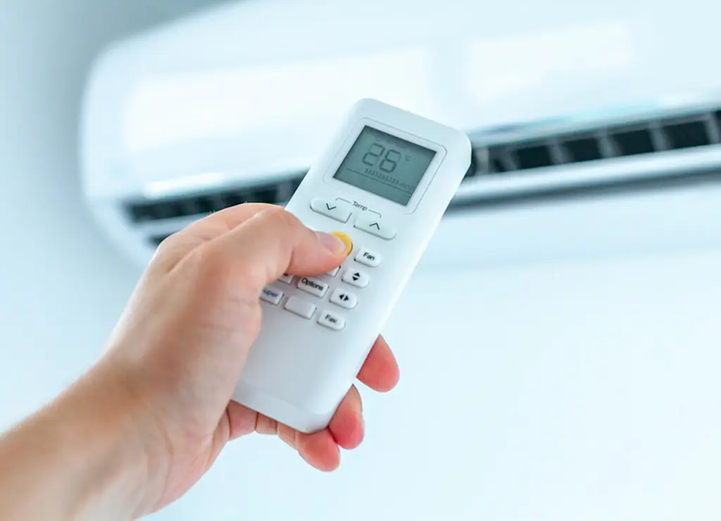 Remote control for air con