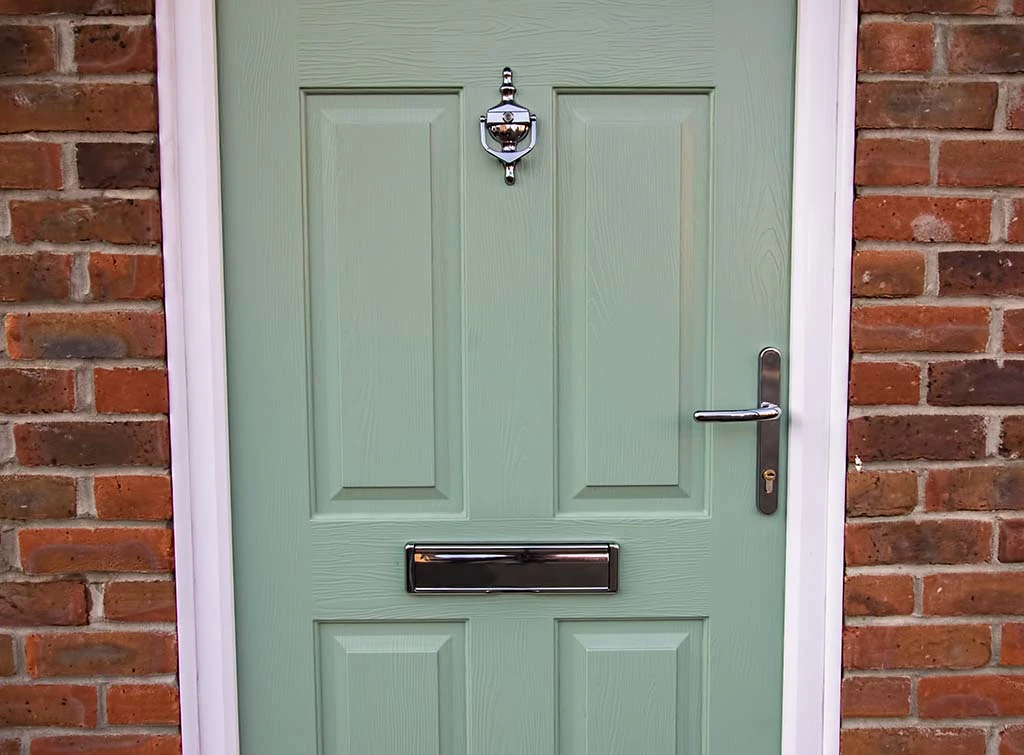 Green composite door replacement