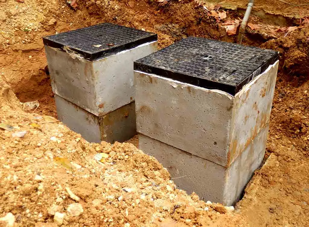 septic tanks