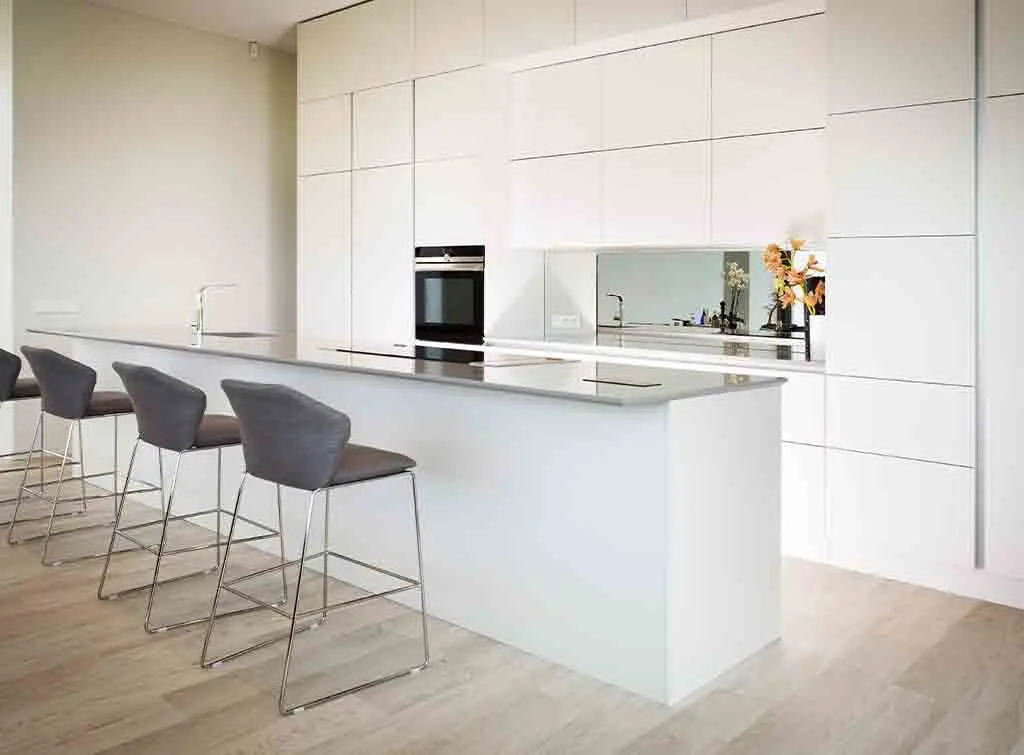 Modern corian worktop