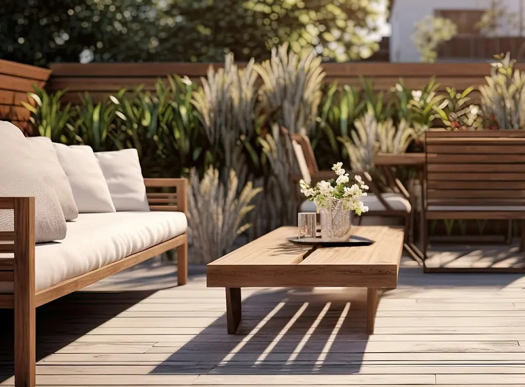 Stylish garden landscape