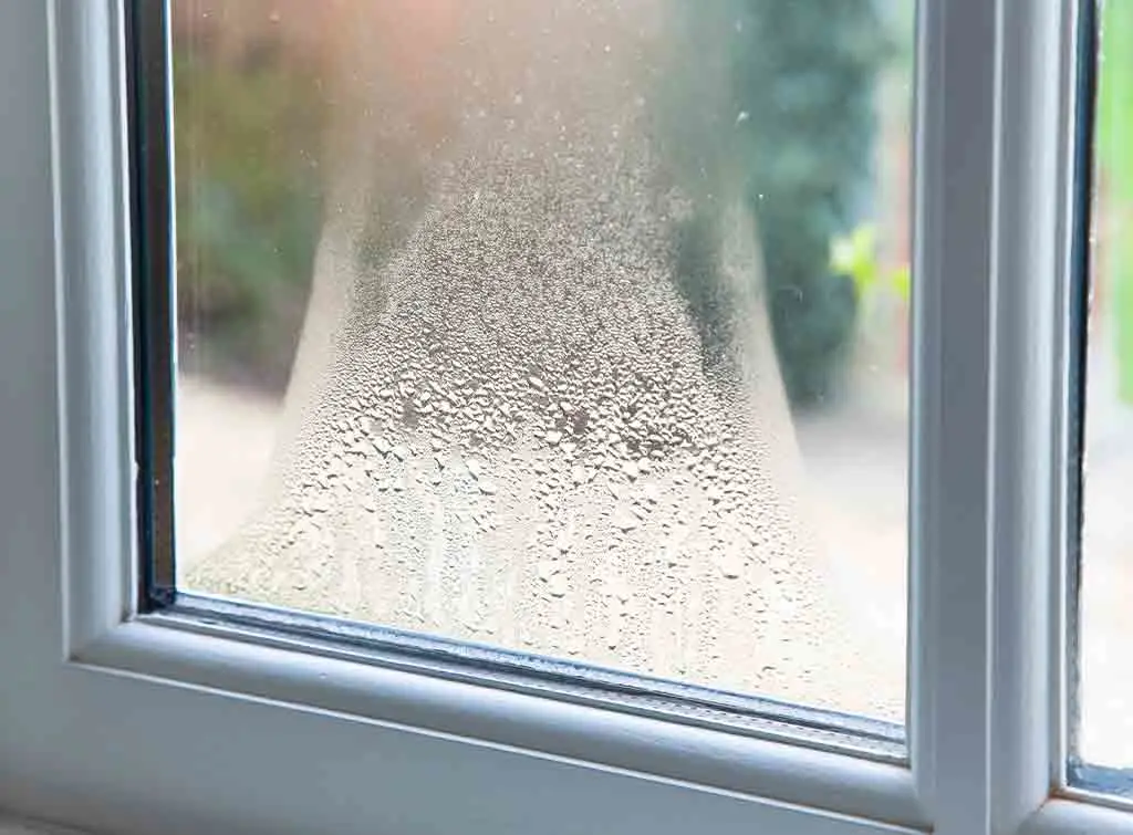 Blown double glazing