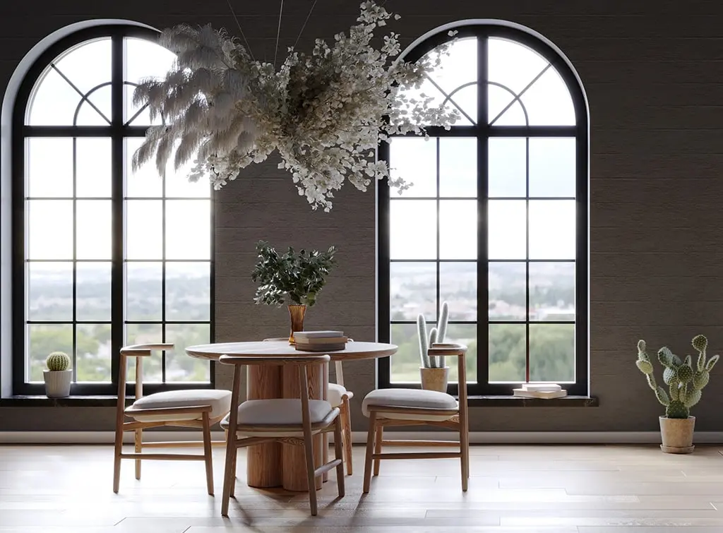 interior arch design white