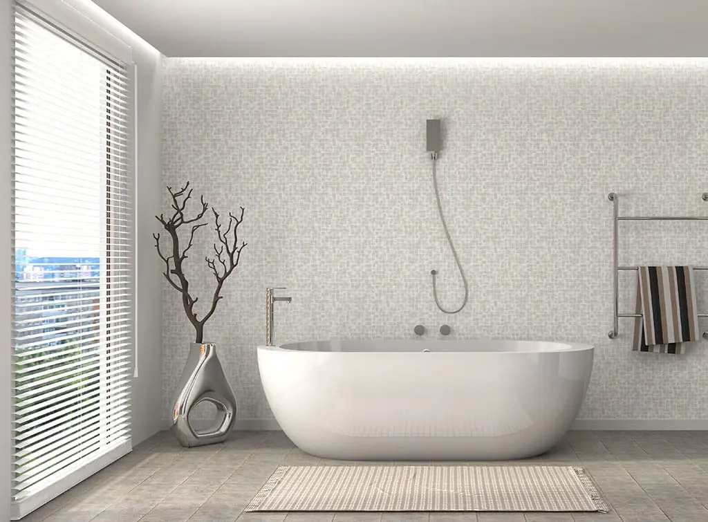 Large bathroom window concept image