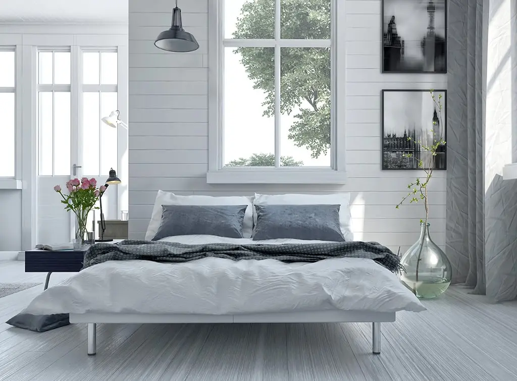 AI generated nautical bedroom