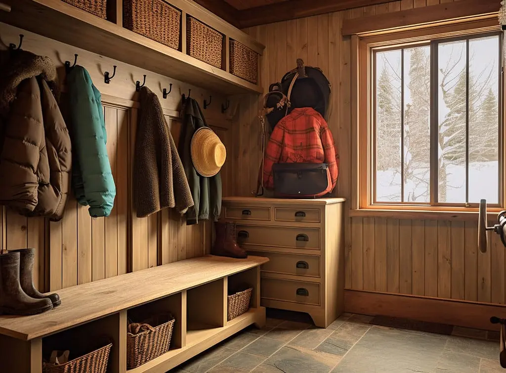 Practical boot room concept image