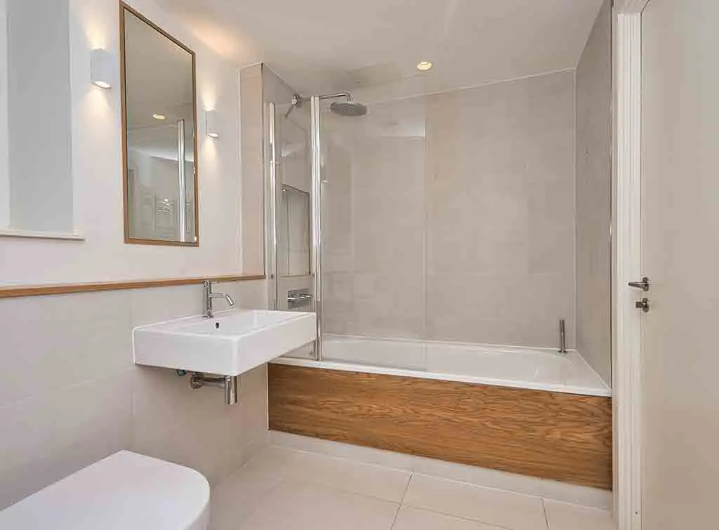 Cheap plywood bath panels