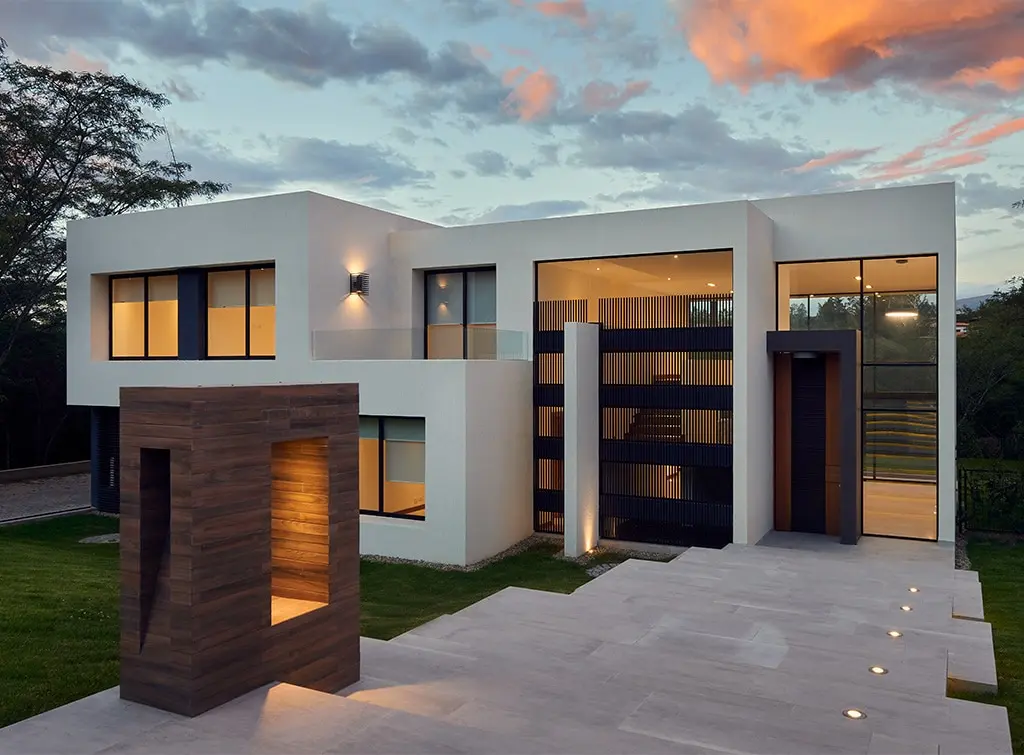 Ultra contemporary new home