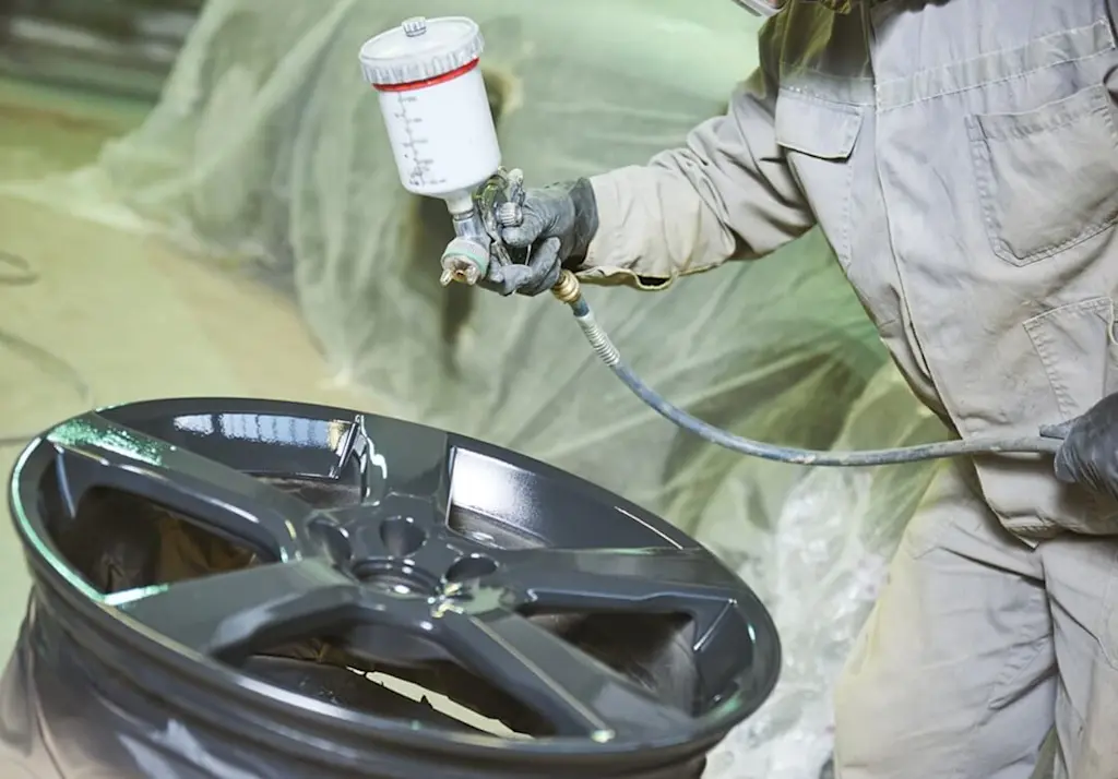 Alloy wheel refurbishment