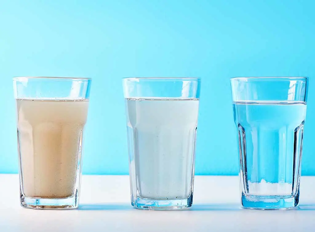 before and after water treatment company