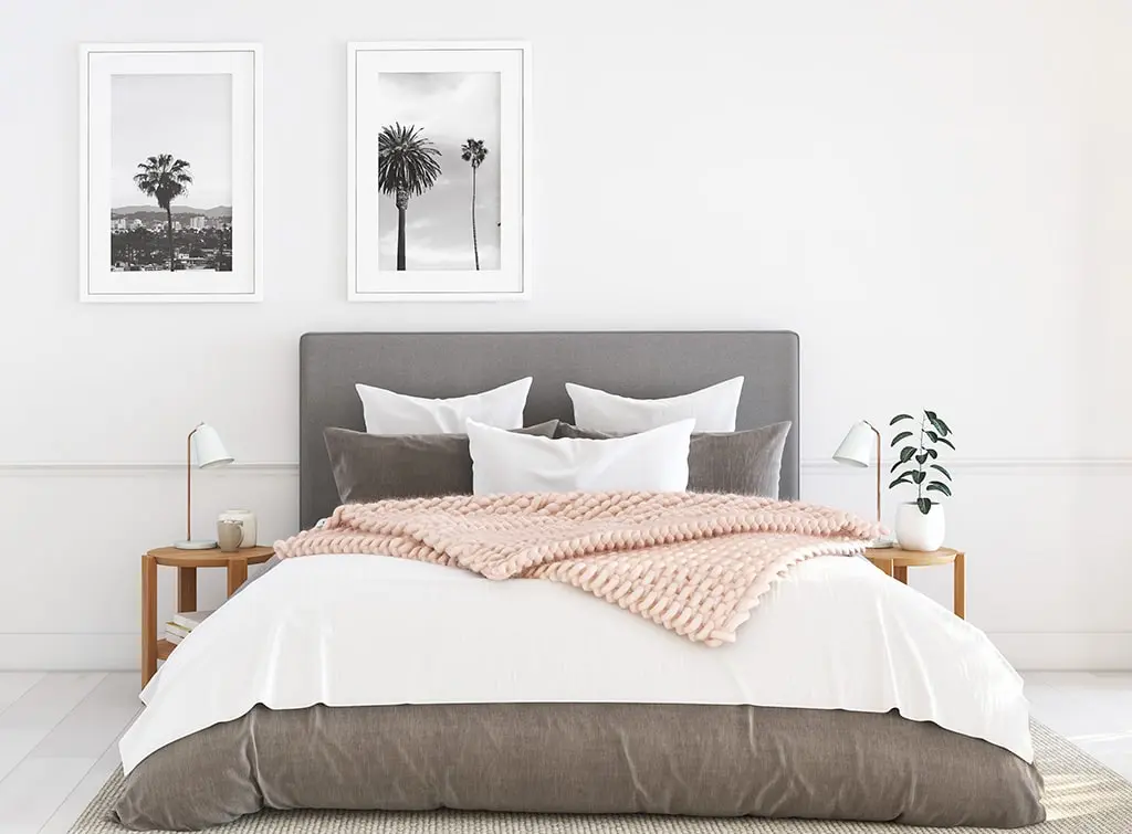 white bedroom scheme