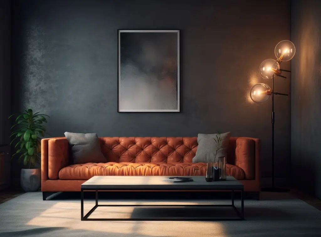 grey carpet ideas - charcoal walls