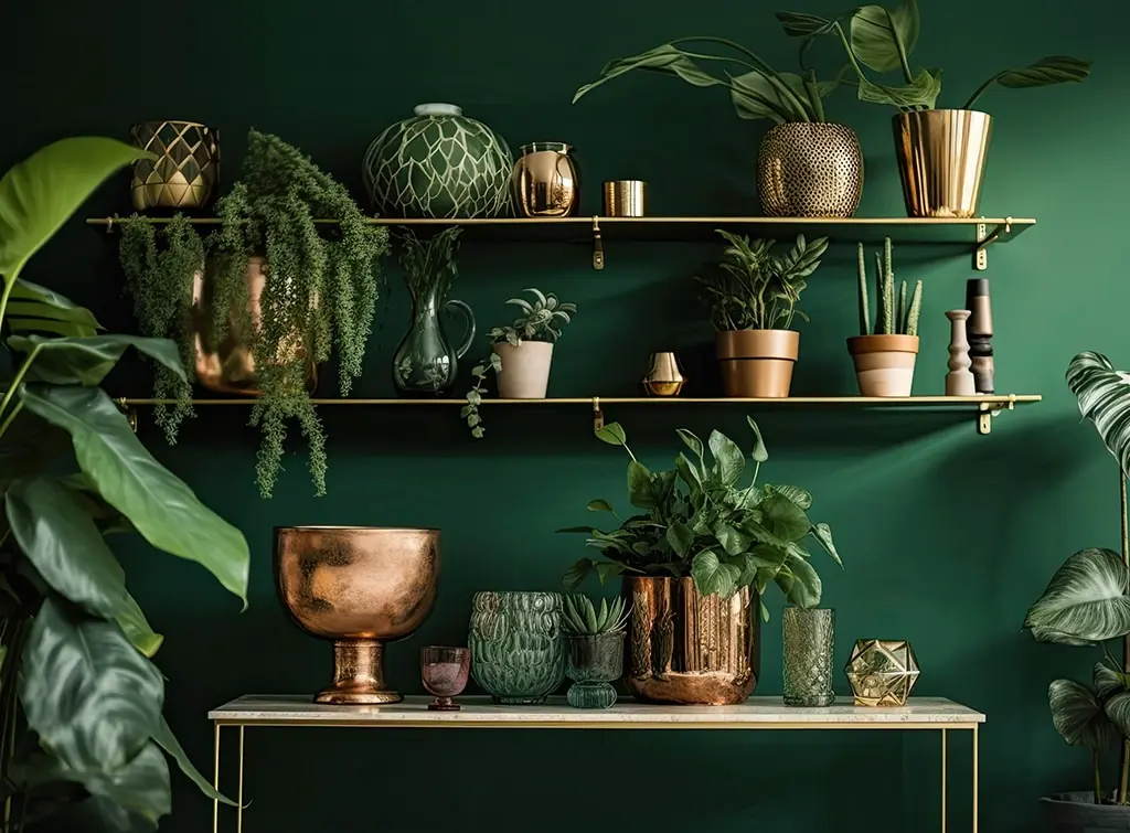 add a glam touch to urban jungle