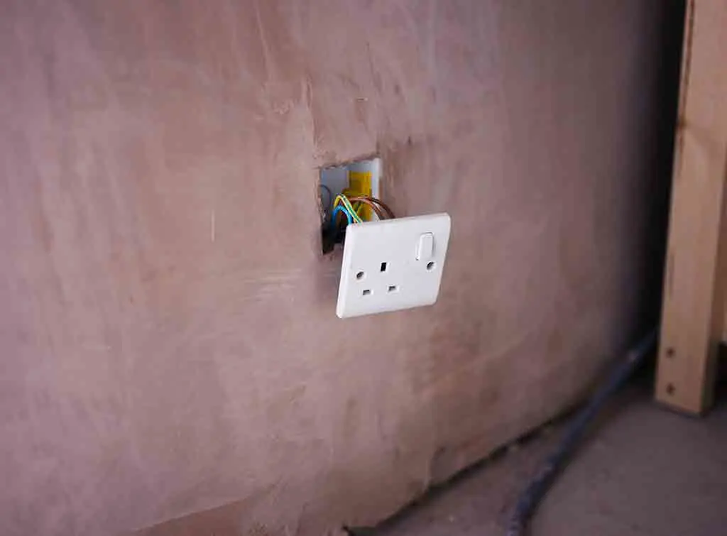 Cost of installing a new plug socket