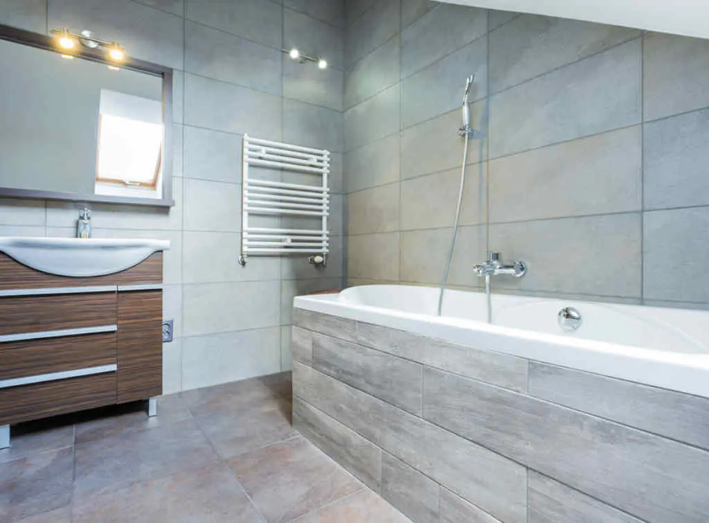 upgrade a bathroom according to AI