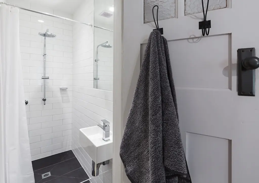 Tiny shower room