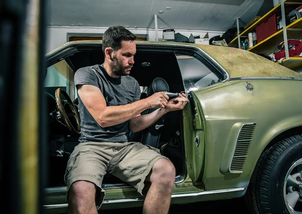 Working on a classic car project