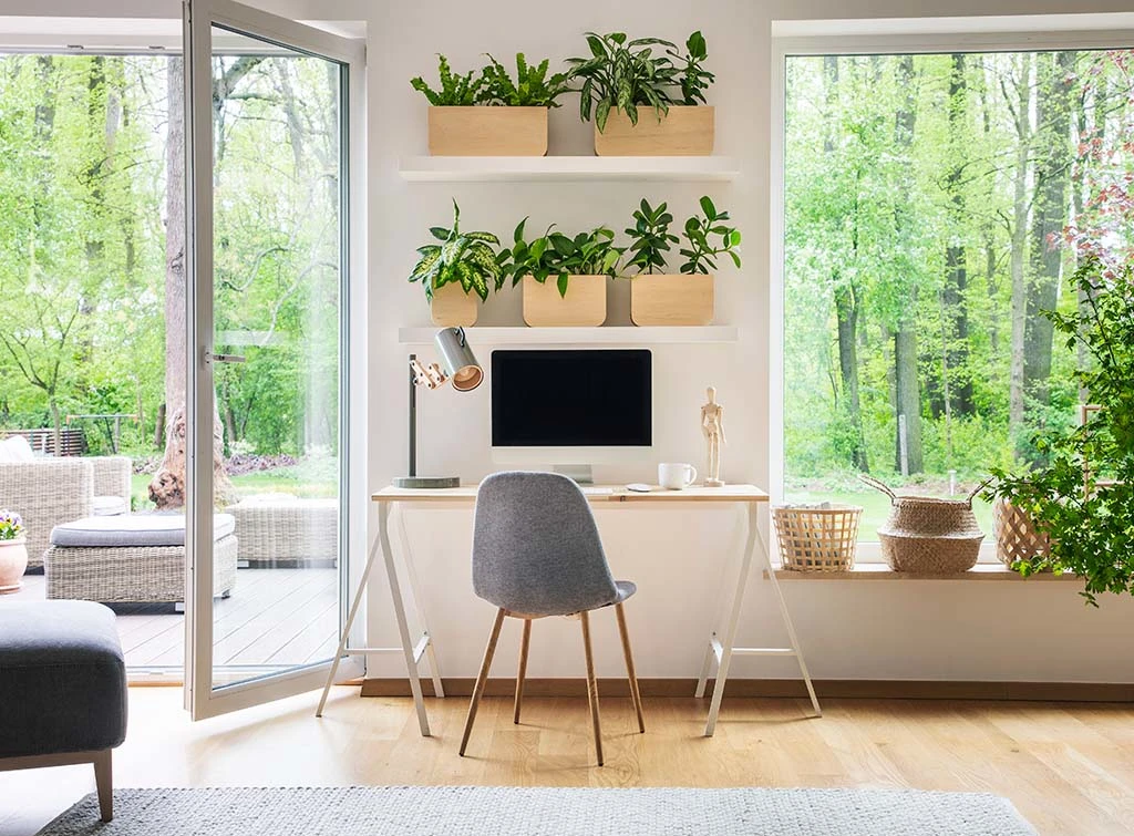 Garden room office space