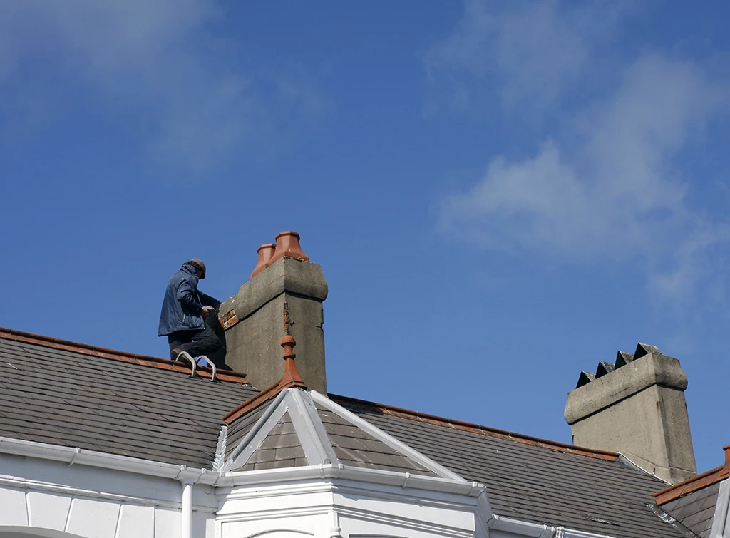 Chimney liner repair