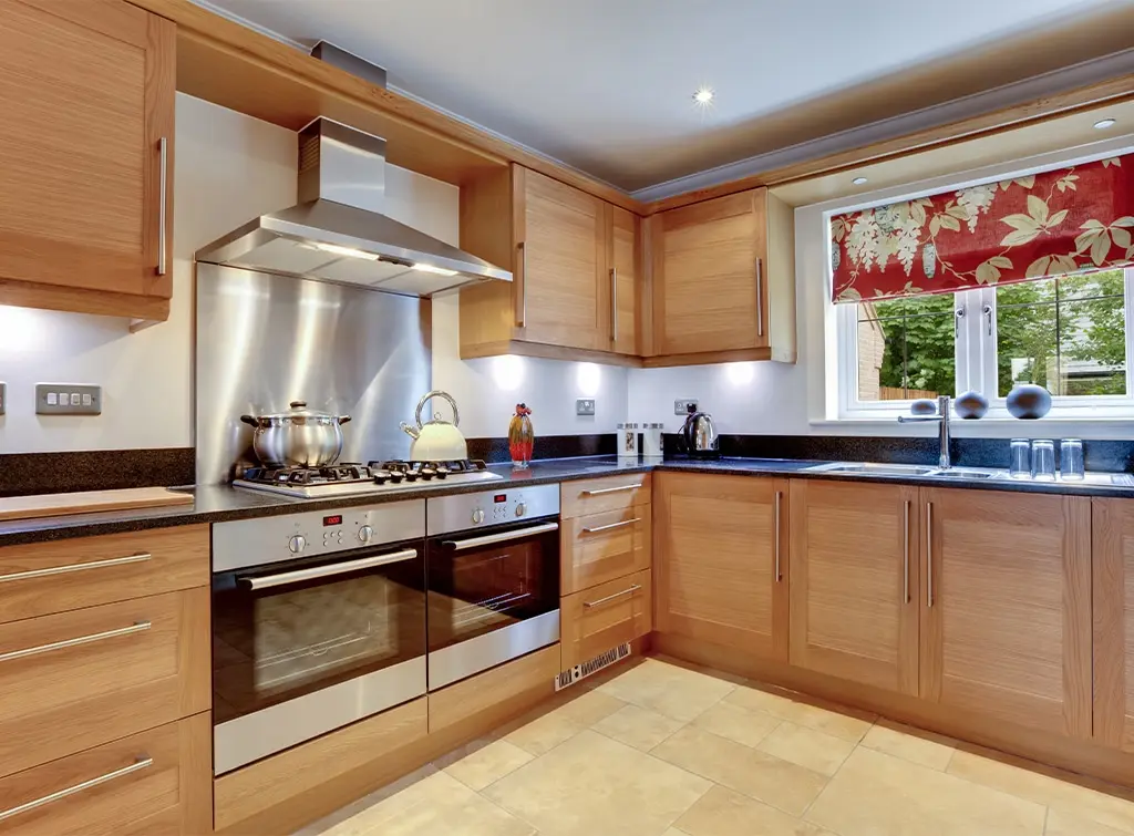 how to paint laminate cabinets