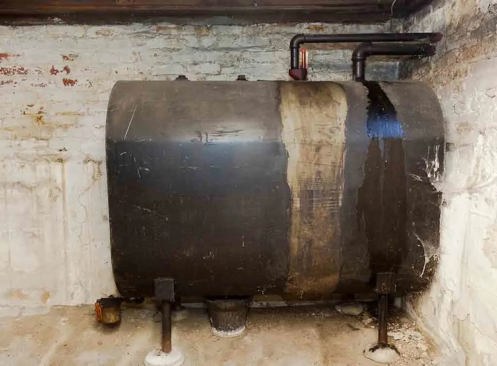 Cost to remove oil tank