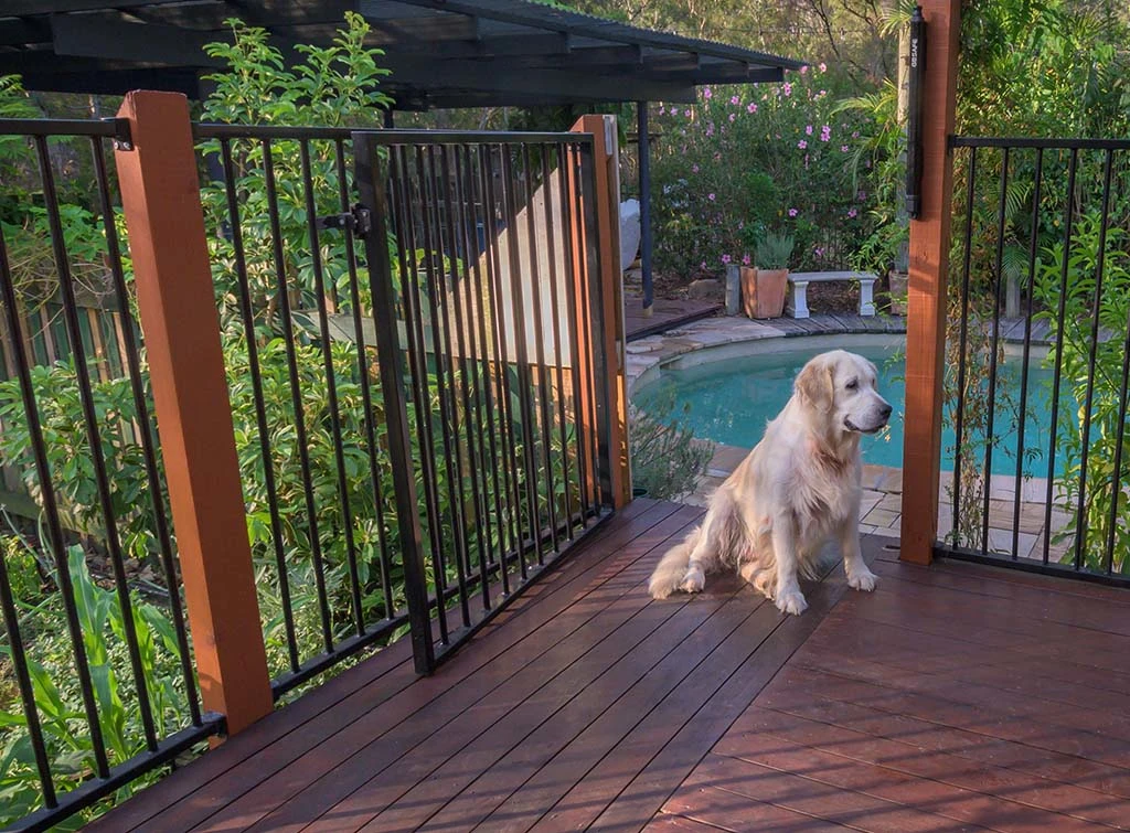 metal deck fencing