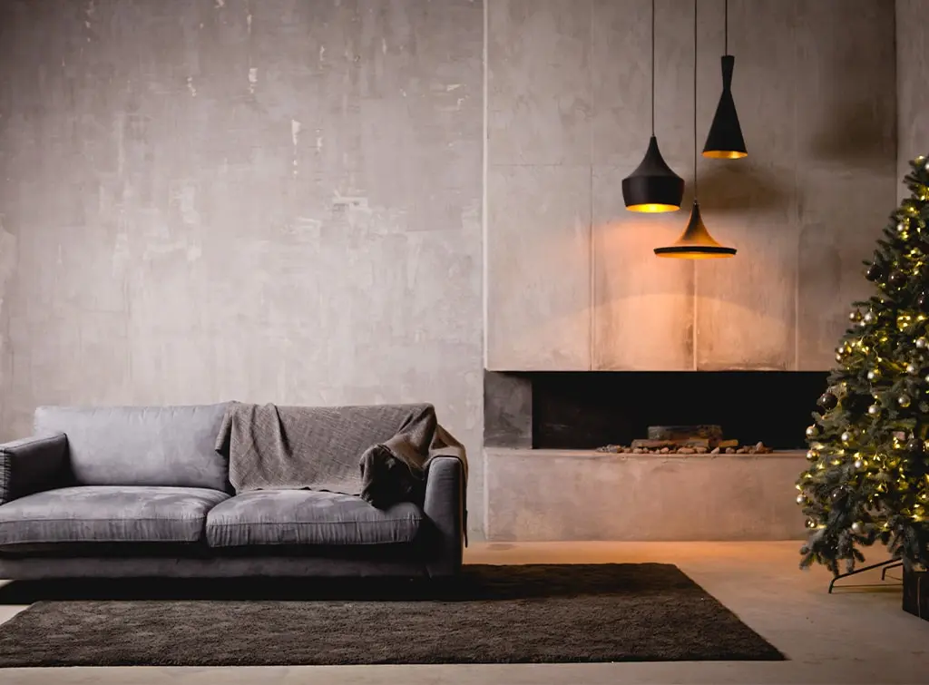 industrial living room