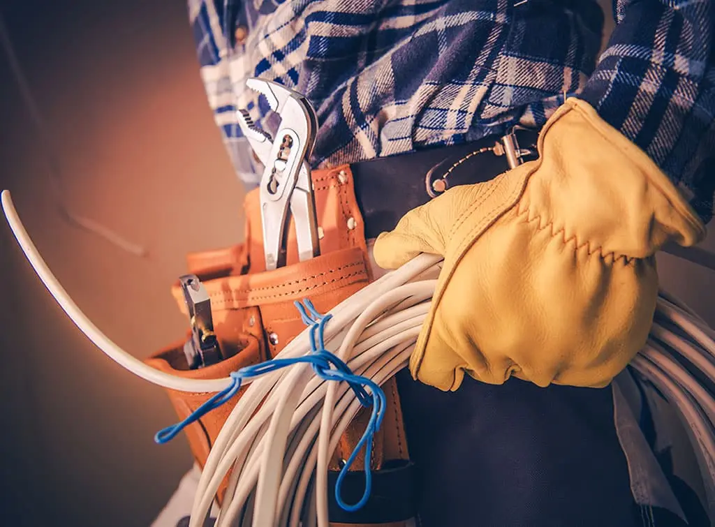 Professional electrician