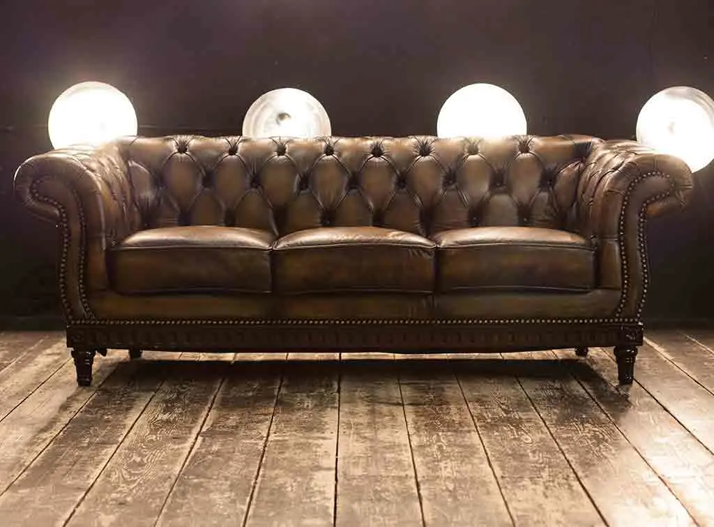 What to do with a peeling leather sofa