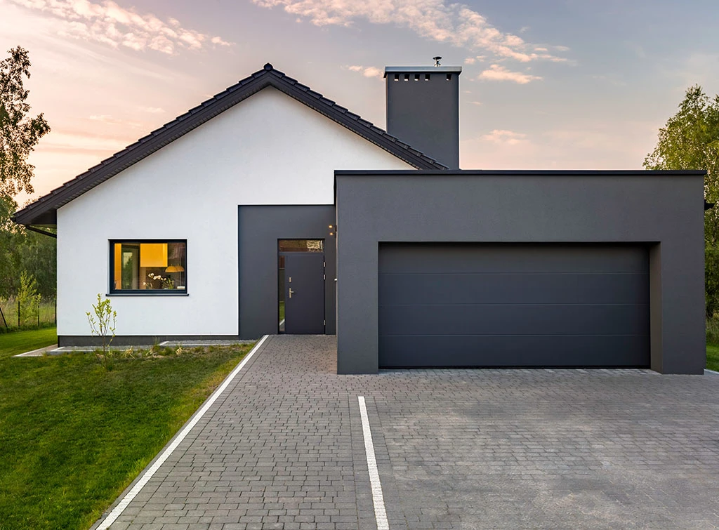 matching garage and front door