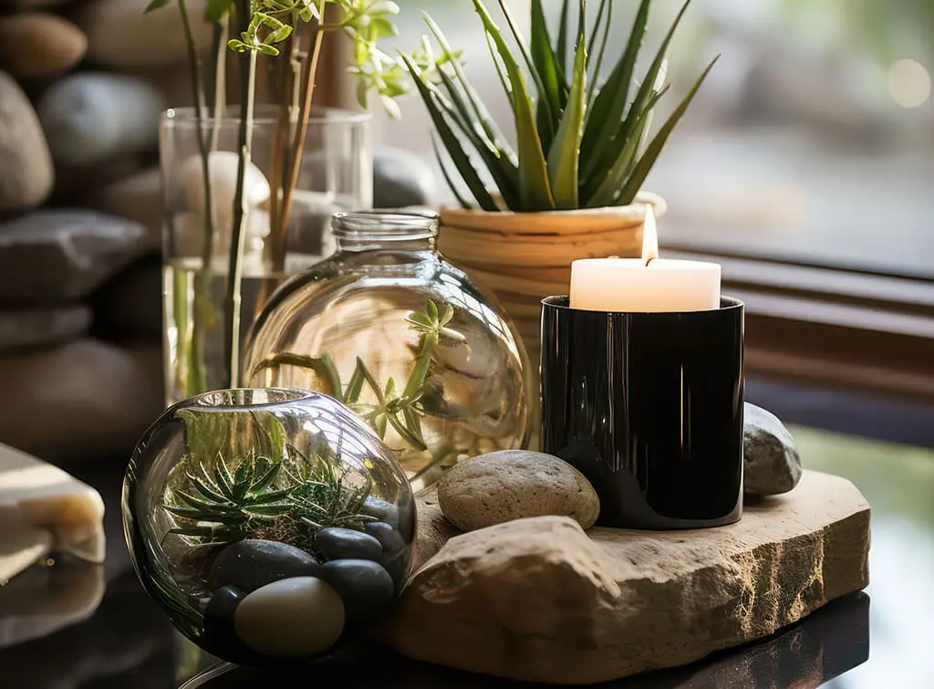 Plants as decorative touches in interior design ideas