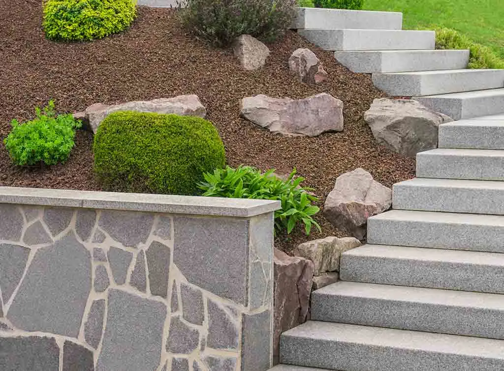 Marble stone step ideas