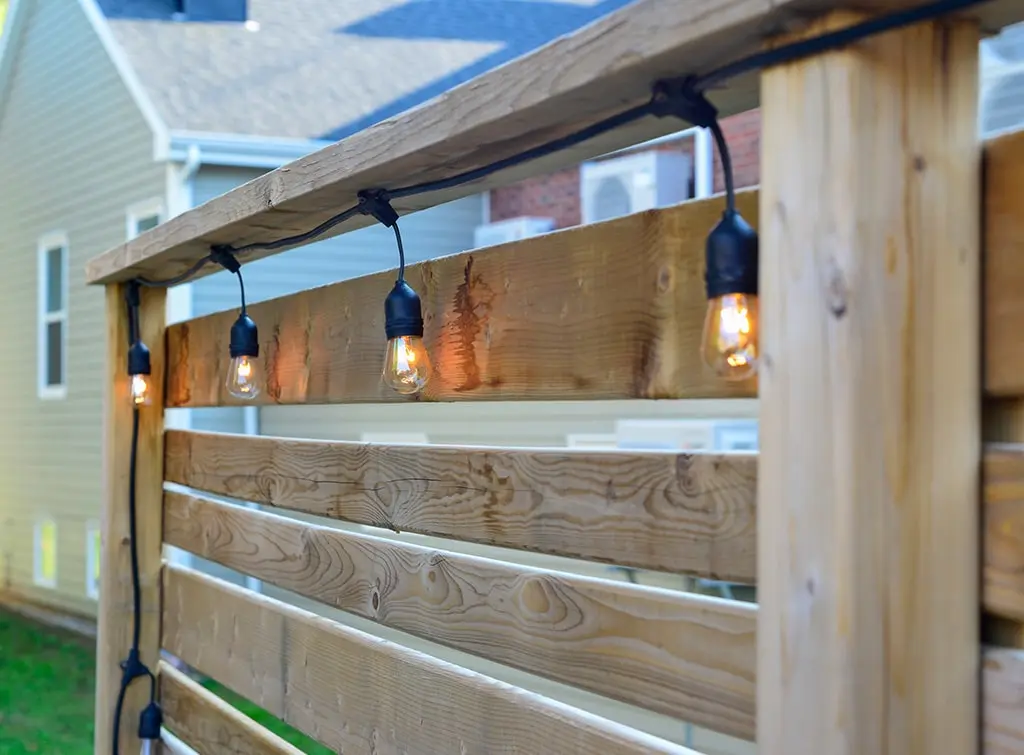 slatted fence design