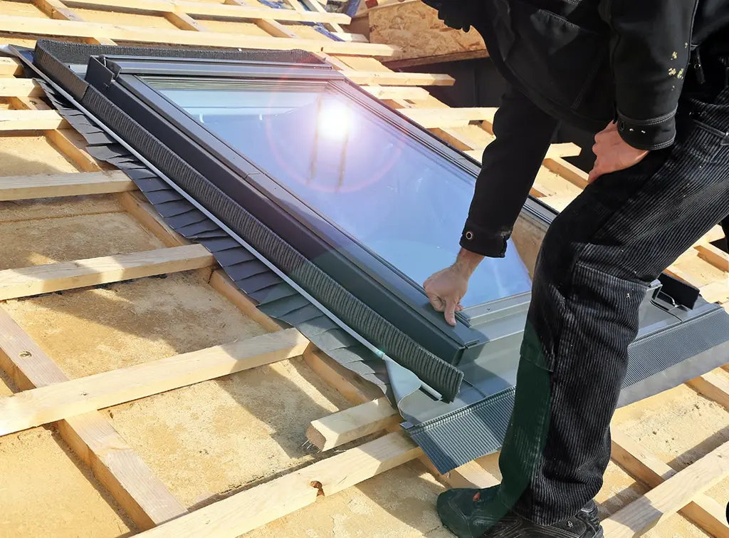 Velux window cracked and replacement
