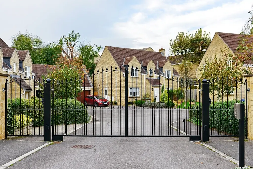 gated residential area