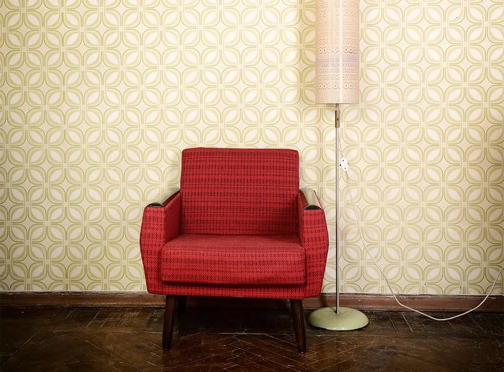 70s retro wallpaper design