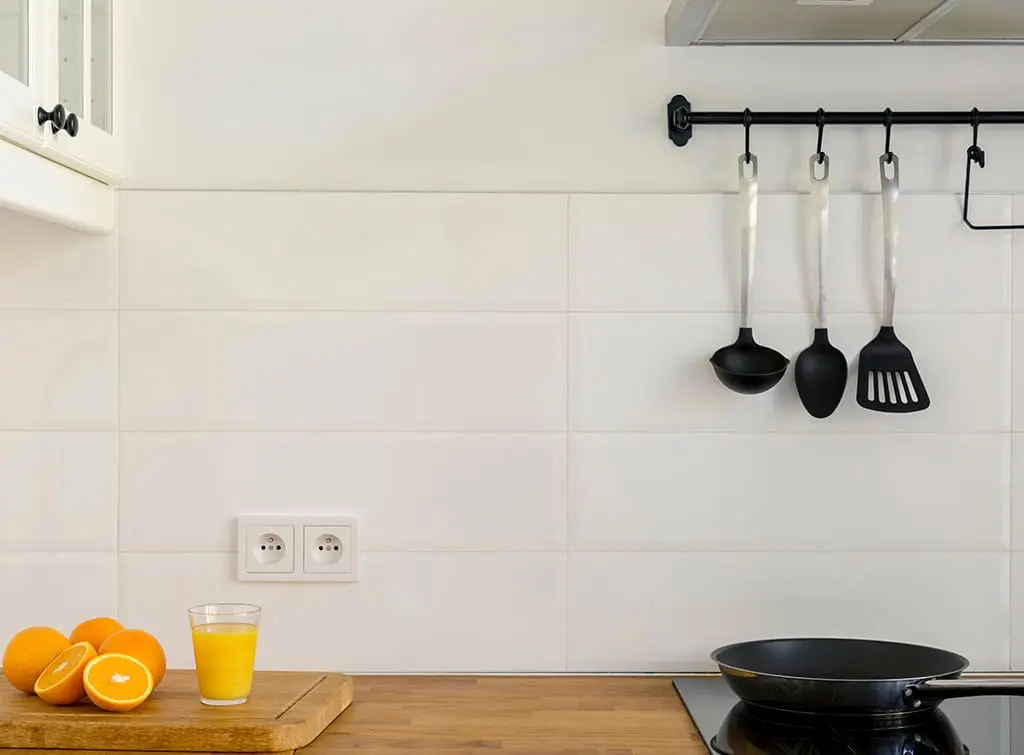 kitchen hooks on rail