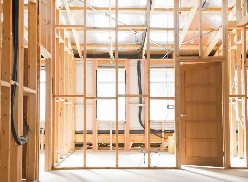 Install a stud wall