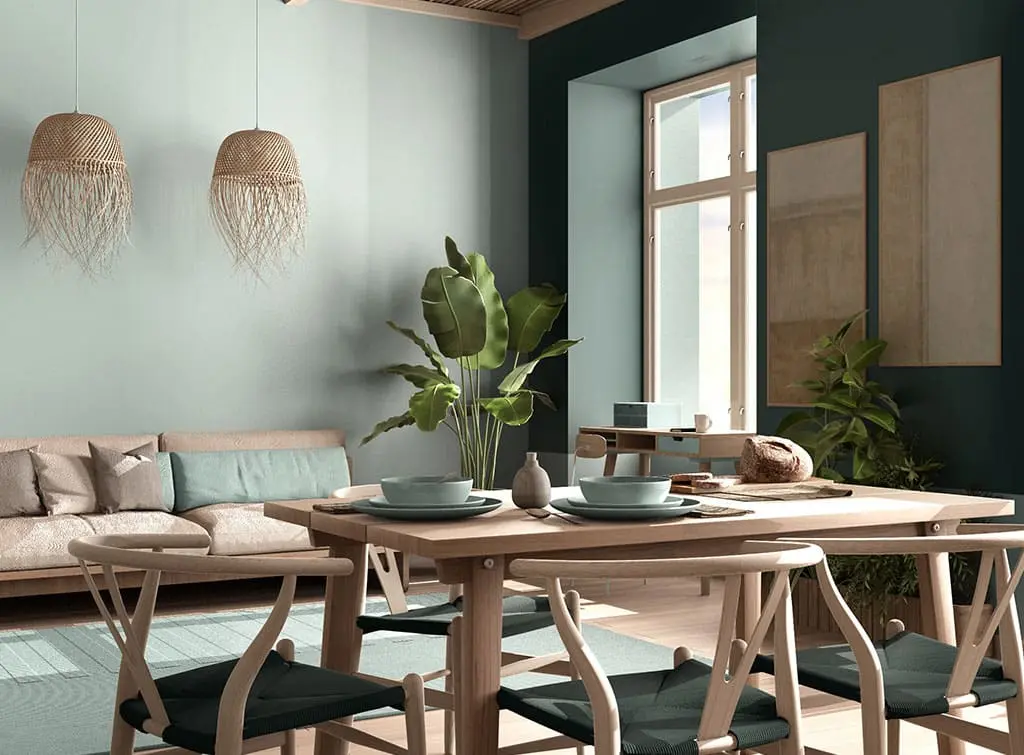 Living dining area concept image